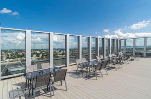 Hanza Tower BLUE Apartments 18 POOL & SPA