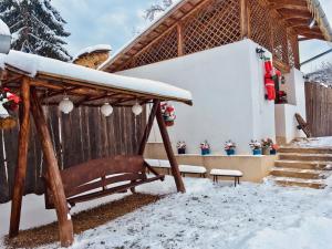 Mátrai pincés udvar