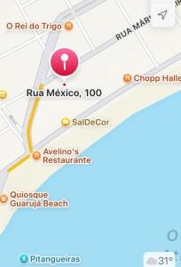 Vista ao Mar Praia Pitangueiras Servico de praia Garagem