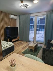 Green Baltic Portovo Garden Studio City Center Private Garden