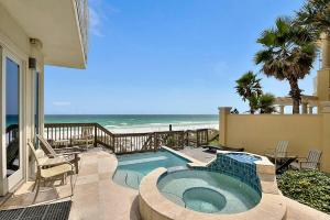 Millenia - Gulf Front Home with Private Pool Space & Ocean Views
