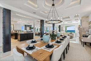 Palazzo Del Mar - Beachfront Estate with Private Beachfront Pool, Movie Theater, Poker Room, and Guest House