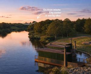 Domy na wodzie - Cabins on the river