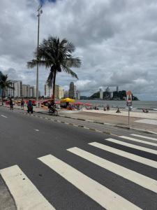 Apartamento em frente à praia do Gonzaguinha - São Vicente litoral de SP