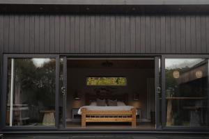 3 x bespoke built cabins with hot tubs, mid Wales