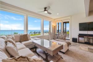 The Point - Oceanfront Home in Blue Mountain Beach with Secluded Pool Area & Direct Beach Access