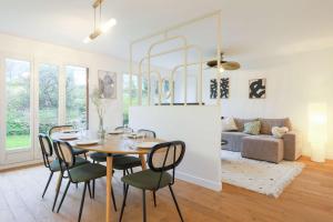 Garden Suite Suresnes 5 persons 2 BR near La Defense