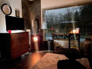 Sunlit Garden - Ruhig am Wald nahe Warnow Rostock - Kamin