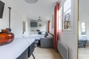 Spacious 1-Bedroom Apartment for 4, 15 min from Gare de Lyon, 3-Star Comfort
