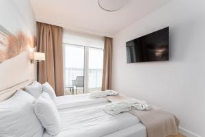 Polanki Aqua Apartament 3-pokojowy -PREMIUM - baseny, wellness i blisko morza GARAŻ