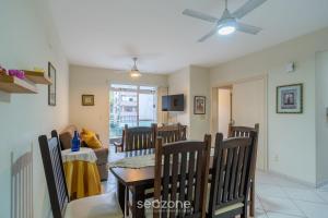 Apto c Churrasqueira a 190m da Praia PGA0205