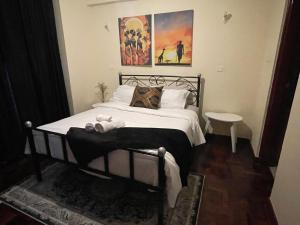 Afro inspired one bedroom one and half bathrooms apartment in the heart of westlands