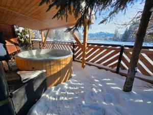 Domek drewniany Szafran