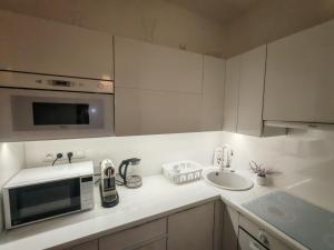 Boho style apartment with garage and large terrace