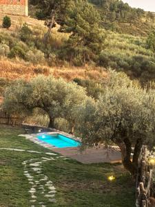 Casas na montanha vistas fantásticas com piscina