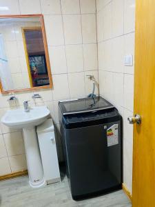 Cabaña entre árboles