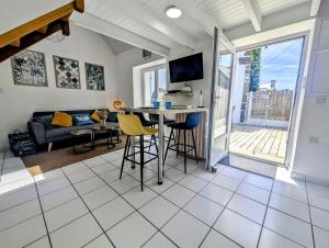 Gite Ker Domi 3 personnes-Plages et GR34 à pied Plouguerneau