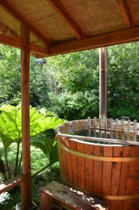 Cabañas y tinajas Rukaleufu