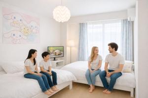 OPEN#신주쿠5분#시부야10분#편의점2분#최대9명#고급홈#침실3#우아한집#114m2#침대5