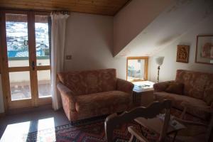 Bormio appartamento centro, datmosfera con vista sulle piste
