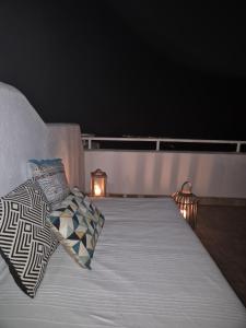 La Atalaya, Terraza con vistas al mediterráneo