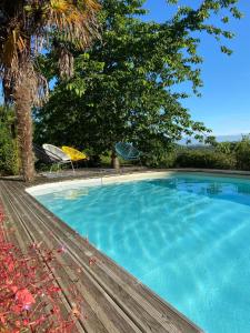 Maison de campagne avec piscine