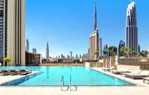 Stunning Apartment - Downtown View 2 - Tower 1 - Fountain and Burj Khalifa view 61st floor