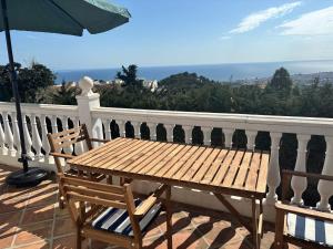 Villa with pool in the center of Mijas pueblo