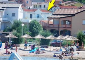 Villa Marilona 2 Appartements im EG direkt am Meer