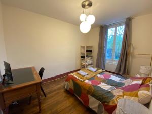 Appartement de 50m2 à 200m de la gare avec terrasse et jardin