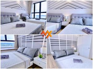 Full Sea View Country Garden Danga Bay 6-13pax Smart TV 70inch-Netflix