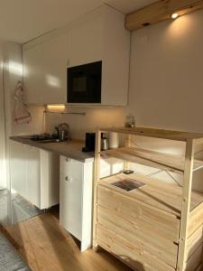 Central studio in Villars sur Ollon, Emeraude, for 3 only 100m to Bretaye ski train