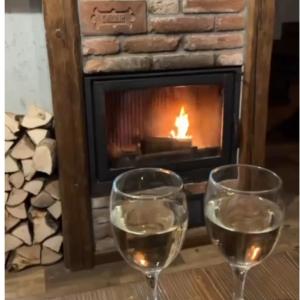 Spiskie Zacisze domek z kominkiem oraz balią z jacuzzi położony przy ścieżce rowerowej