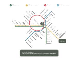 Sanders Regent 16- Bright apartment in City Center