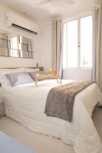 Apartamento loft na quadra da praia