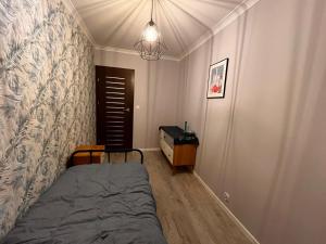 Blue Apartment with Balcony