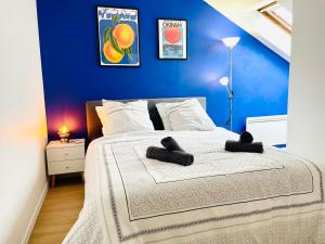 Central apartment - 15 min from Paris - Private parking