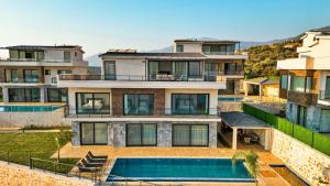 Kalkan 5 bedroom seaview villa with private pool hot tub