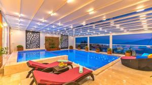 Kalkan 2 bedroom villa with heated pool private pool hot tub