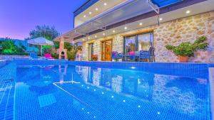 Üzümlü 1 bedroom secluded villa with private pool hot tub