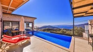 Kördere 1 bedroom secluded villa with private pool hot tub