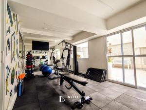 Reserva apê com vista para a serra com piscina, prox PUC