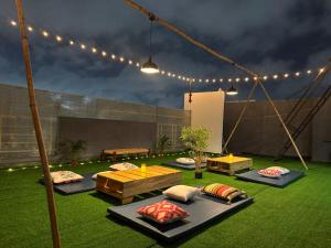 Zen Penthouse 1BHK Flat with Lawn in Gachibowli