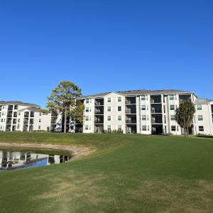 Stylish 3rd-Floor Condo with Golf Course Views