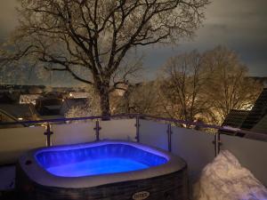 Penthouse mit Outdoor-Sauna & Pool