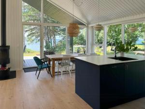 Idyllic View To The Fjord From Home