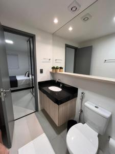 Apartamento Alto padrão, Novo e Confortável com Vista para o Mar