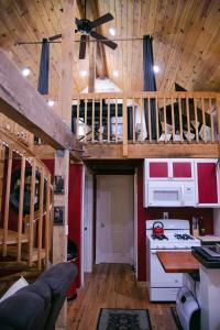 Majestic Log A Frame by Lake, Loft & Deck