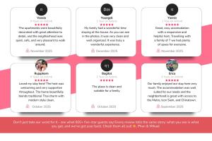 Non Inn The Post and Barber 3 Bedroom Riverside Shophouse with King and Twin Rooms