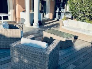 Villa les Amandines 110 m2 swimming pool, sea view air conditioning